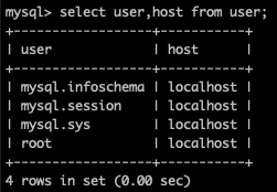 mysql：修改密码的几种方式