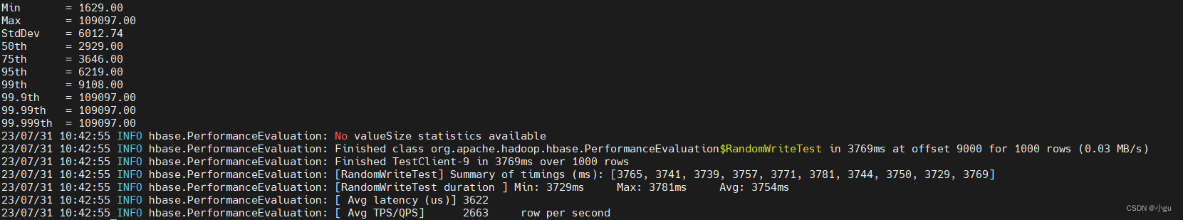 Hbase pe 压测 OOM问题解决