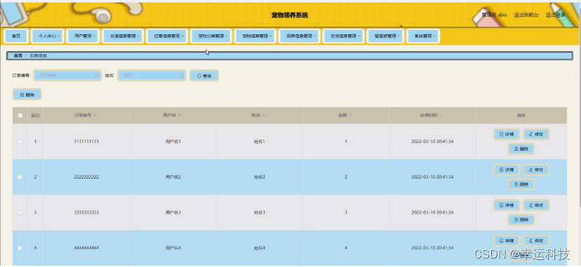 [附源码]Python计算机毕业设计宠物领养系统Django（程序+LW）