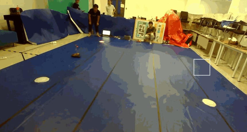 ▲ 图3.1.1  上海海事大学决赛过程中出现的没有触发信标灯的情况