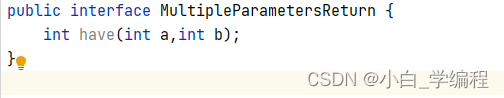 Java8特性之Lambda表达式