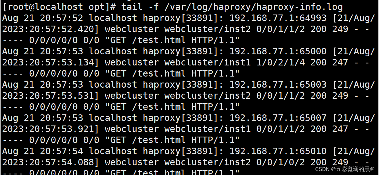 HAProxy+nginx搭建负载均衡群集
