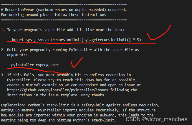 解决Recursionerror: Maximum Recursion Depth Exceeded While Calling A Python  Object_Hardcodetest的博客-Csdn博客