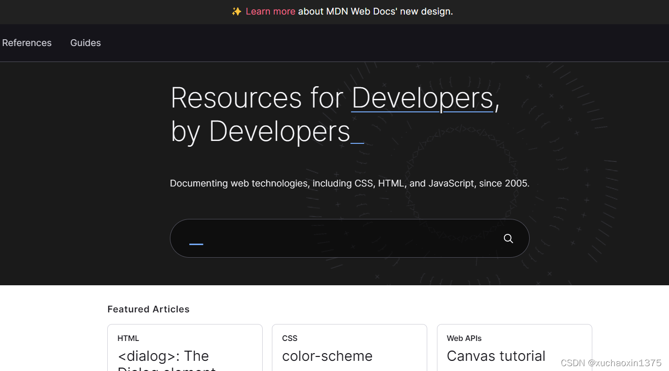 web_Tutorials for Web developement beginner学习指南/大纲导航(html/css/javascript)(by MDN )_xuchaoxin1375的博客-CSDN博客 Web_Tutorials for Web developement beginner学习指南/大纲导航(html/css/javascript)(by MDN )_xuchaoxin1375的博客-CSDN博客