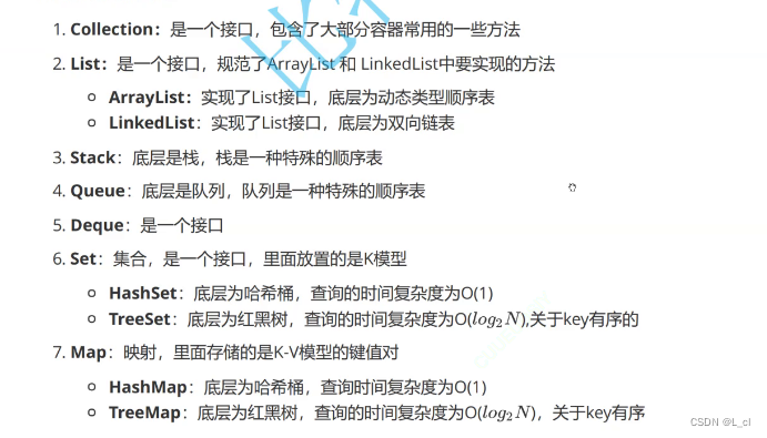 Java实现—数据结构 1.初识集合框架