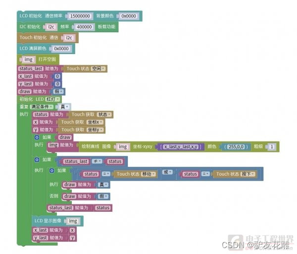 【雕爷学编程】 MicroPython动手做（38）——控制触摸屏2