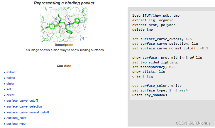 Pymol指令大全。官方社区——海量Pymol作图的代码_pymol字体residues(oneletter))-CSDN博客