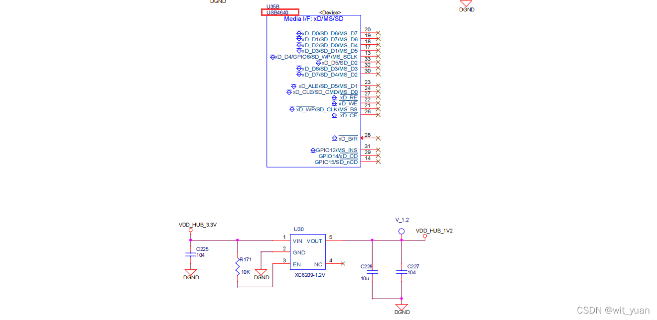 USB4640接口