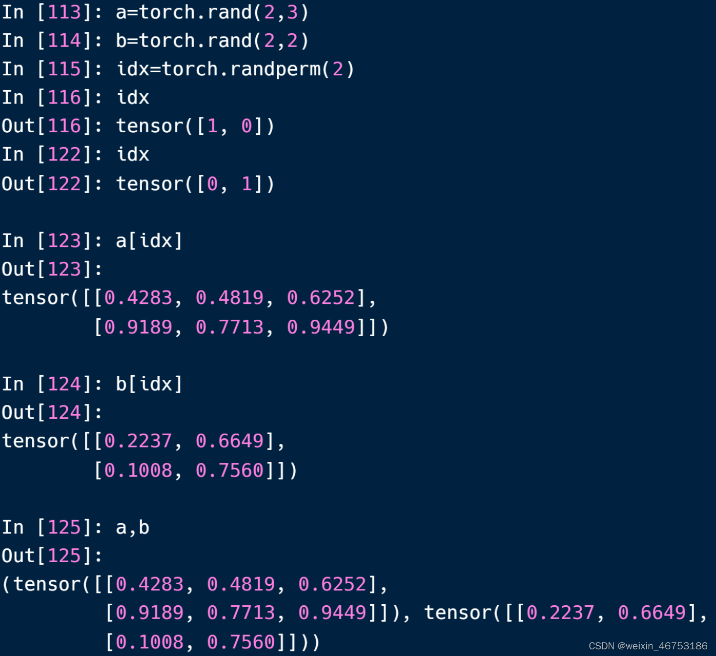 pytorch学习笔记(四)——创建tensor_torch.inf-CSDN博客