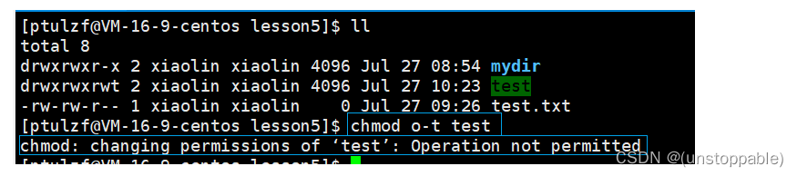 【lesson5】linux常见权限问题