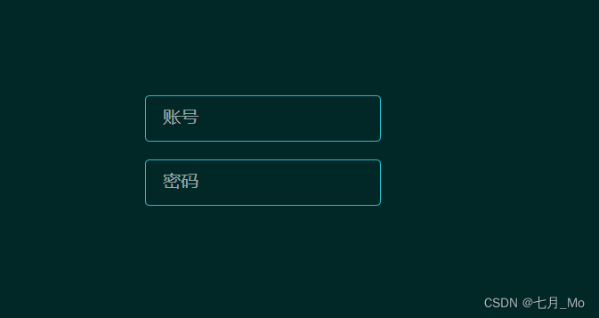用HTML + Css3实现炫酷的输入框效果_炫酷html文本框-CSDN博客