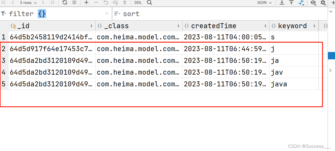 Mongodb：业务应用（1）