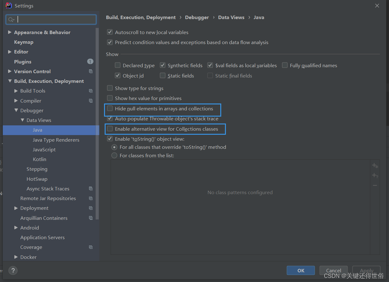 Not showing null elements IDEA调试_idea not showing null elementsCSDN博客