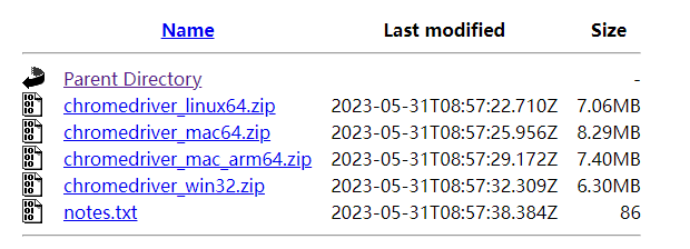 成功解决BUG：selenium.common.exceptions.SessionNotCreatedException: Message: session not created: This version of ChromeDriver only supports Chrome version 94
Current browser version is 114.0.5735.199 with binary path C:\Program Files\Google\Chrome\Application\chrome.exe