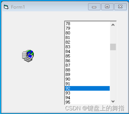 VB显示“shell32.dll”中的图标