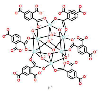 UIO-66-COOH，CAS: 1334722-04-1金属有机框架材料