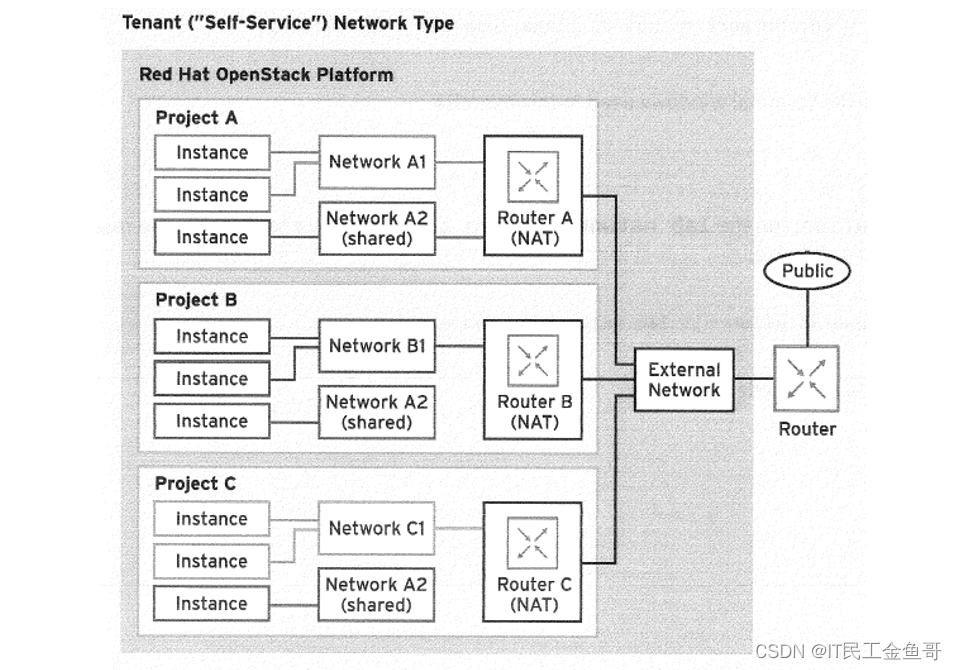 金鱼哥RHCA回忆录：CL210管理OPENSTACK网络--网络配置选项+章节实验