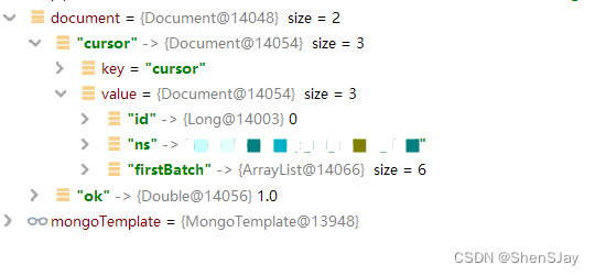 Mongodb3.4升级高版本mongoTemplate.executeCommand报错The cursor option is required