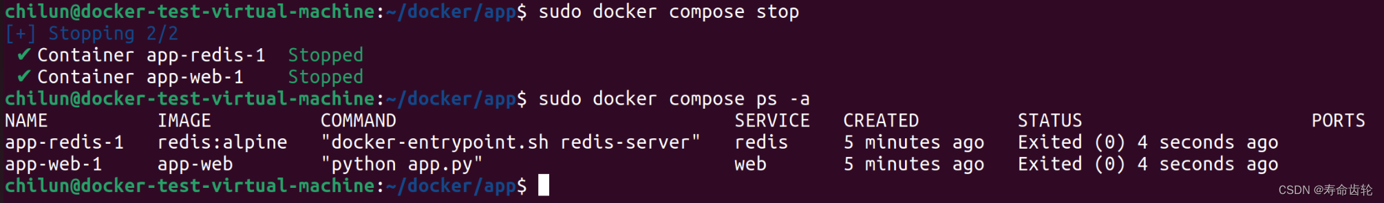 Docker Compose命令讲解+文件编写