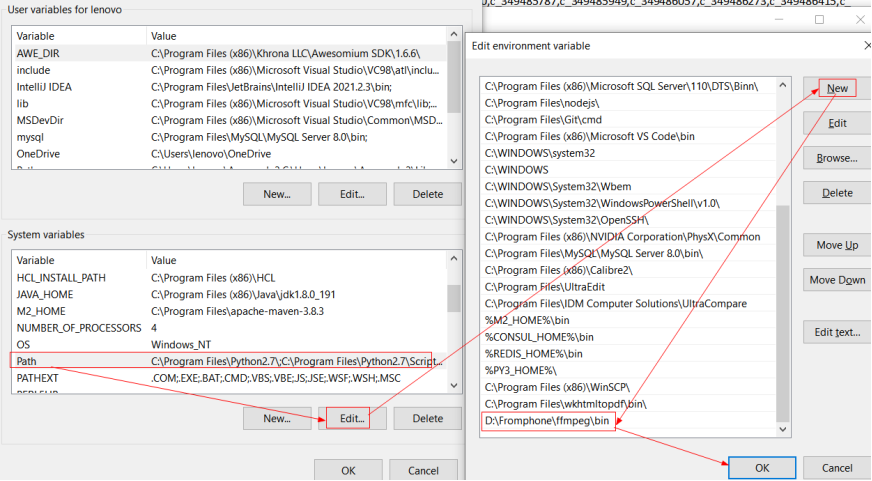 使用ffmpeg合并b站下载的音频和视频_ffmpeg合并b站视频-CSDN博客