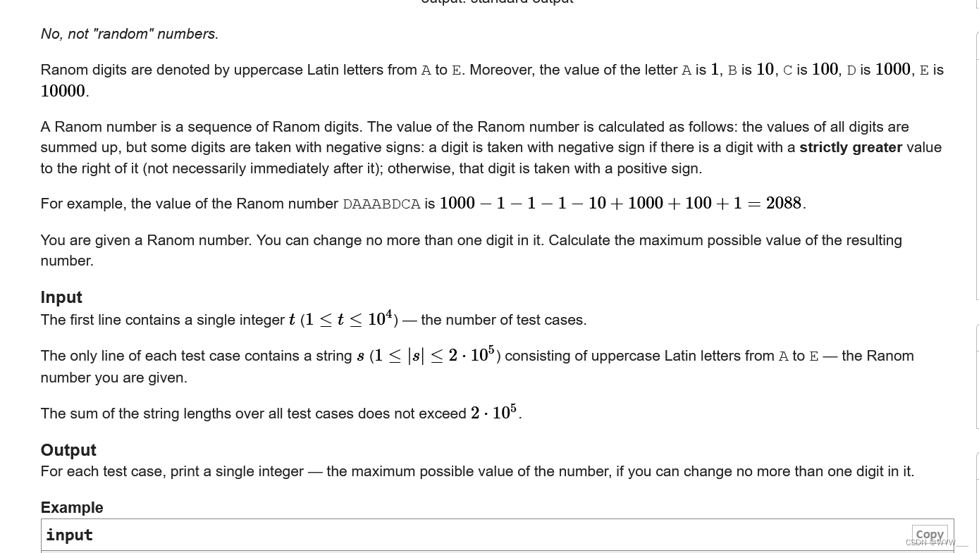 C. Ranom Numbers(统计前缀)