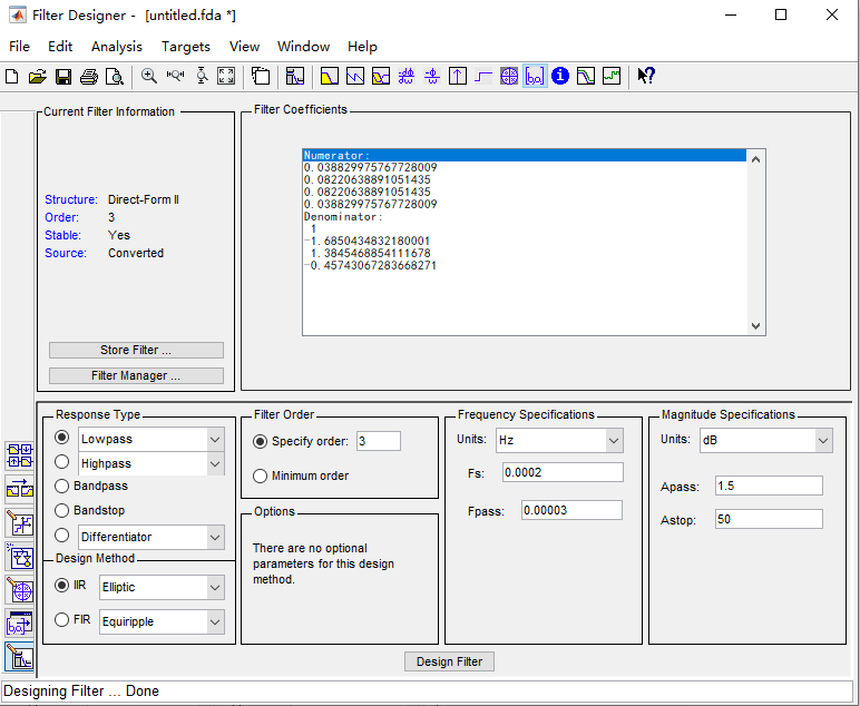 matlab中Filter Design和Simulink仿真的实操与训练1_simulink带阻滤波器在哪-CSDN博客