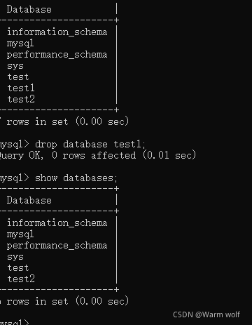 Mysql基本操作_query ok, 1 row affected (0.00 sec)-CSDN博客