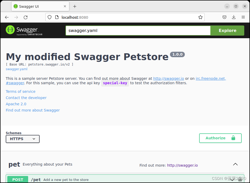 Ubuntu安装Swagger UI_swaggerui安装-CSDN博客