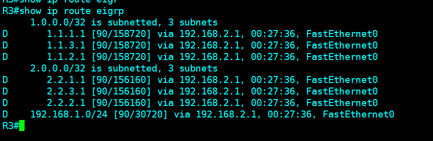 CCNA-第七篇-思科私有路由协议-EIGRP-初级