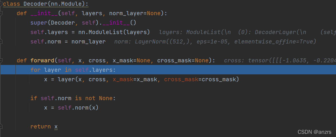 Informer pytorch 代码解读(2)Decoder_informer的decoder-CSDN博客