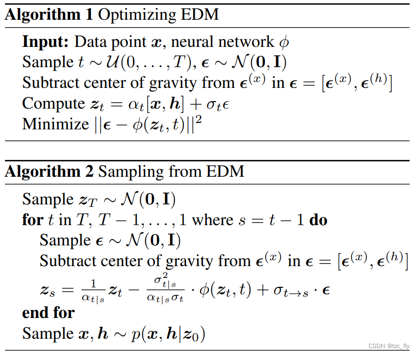 用于3D分子生成的等变扩散模型ICML2022