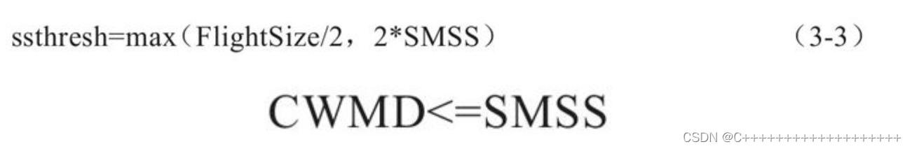 拥塞发生的数值调整 https://img-blog.csdnimg.cn/61ab061f8f864b3383dea7f58b43b7df.png?x-oss-process=image/watermark,type_d3F5LXplbmhlaQ,shadow_50,text_Q1NETiBAQysrKysrKysrKysrKysrKysrKys=,size_20,color_FFFFFF,t_70,g_se,x_16