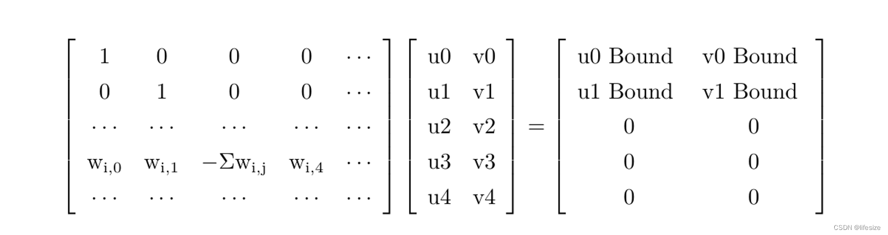 主要线性方程组