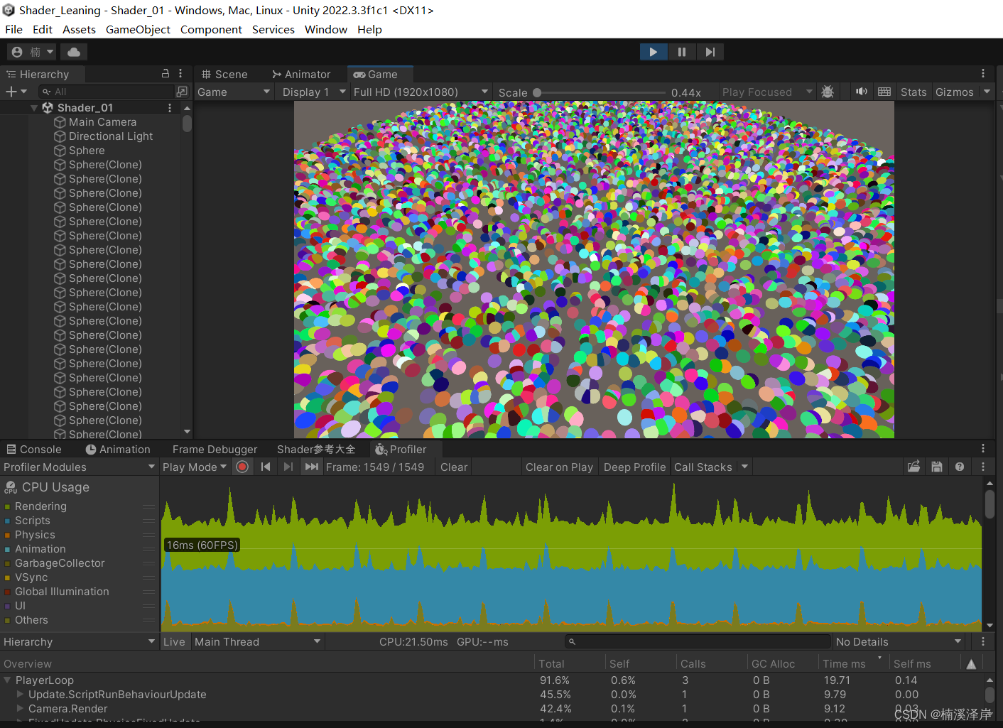 Unity中Shader特性PerRendererData