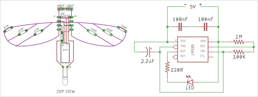 ▲ 图7 萤火虫电路图