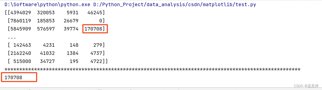 python中nmupy获取本地数据和索引