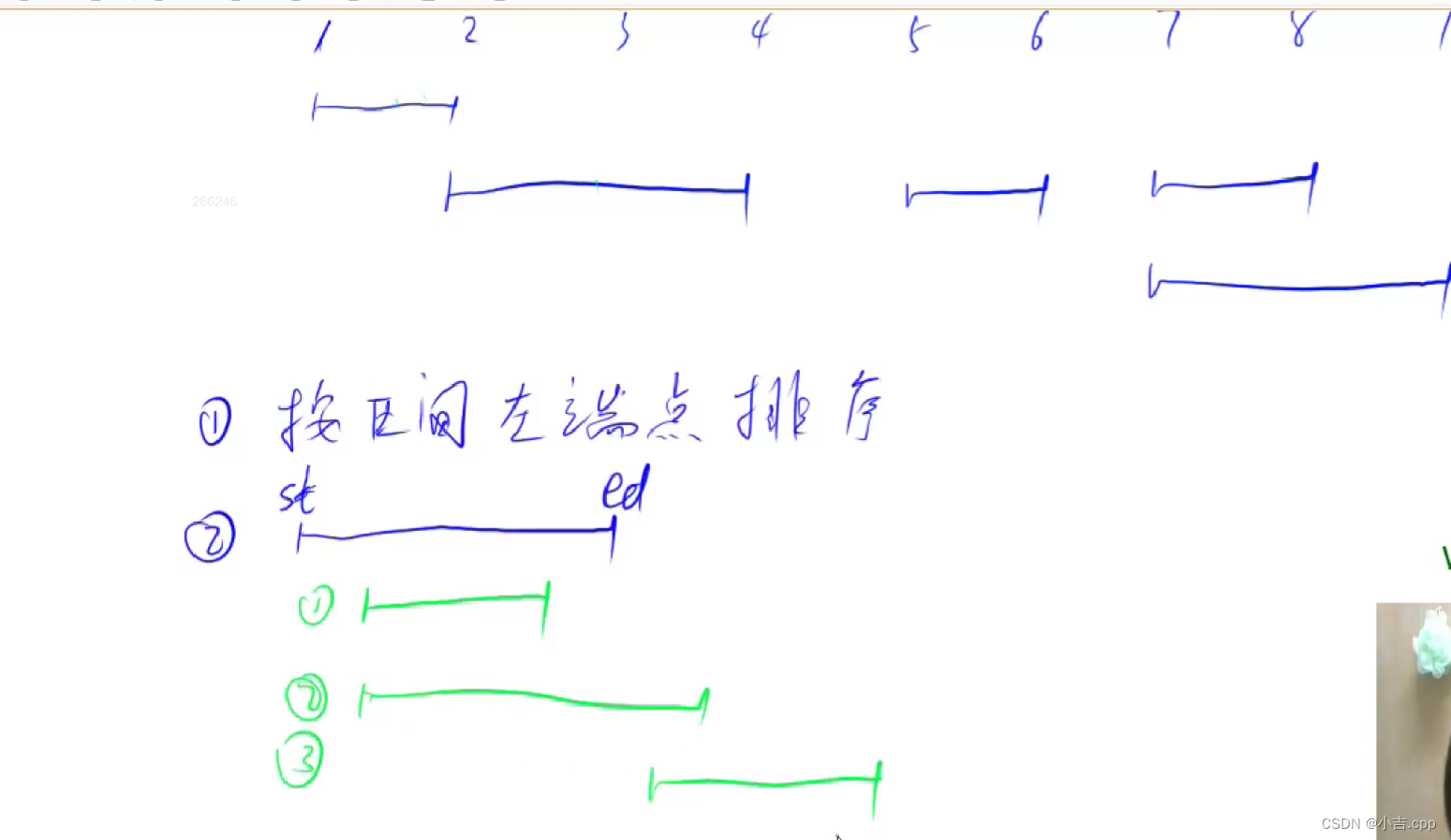 区间合并（一道经典题）+容器的调用