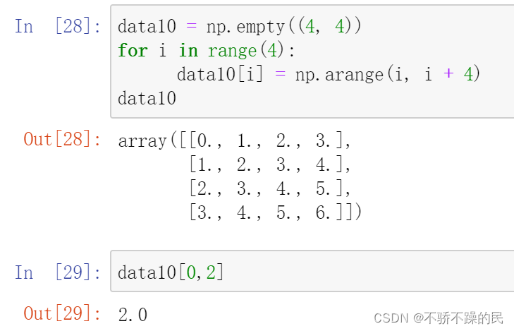 python数据分析——numpy库的常用函数及用法_numpy库常用函数大全-CSDN博客