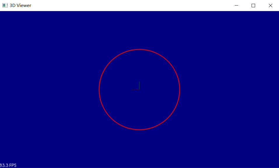 c++绘制三维空间圆的散点图