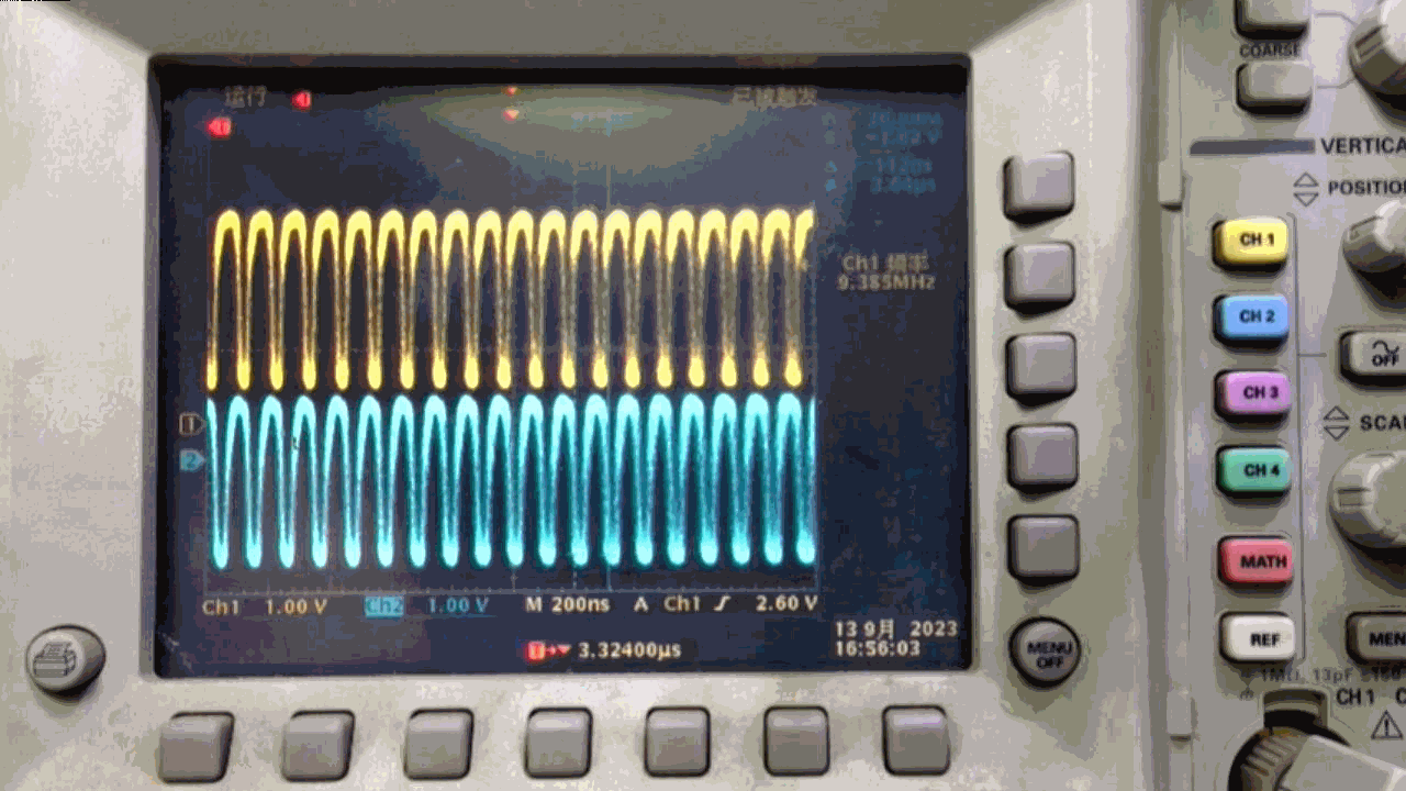 ▲ 图1.2.3  三级级联形成的高频振荡器