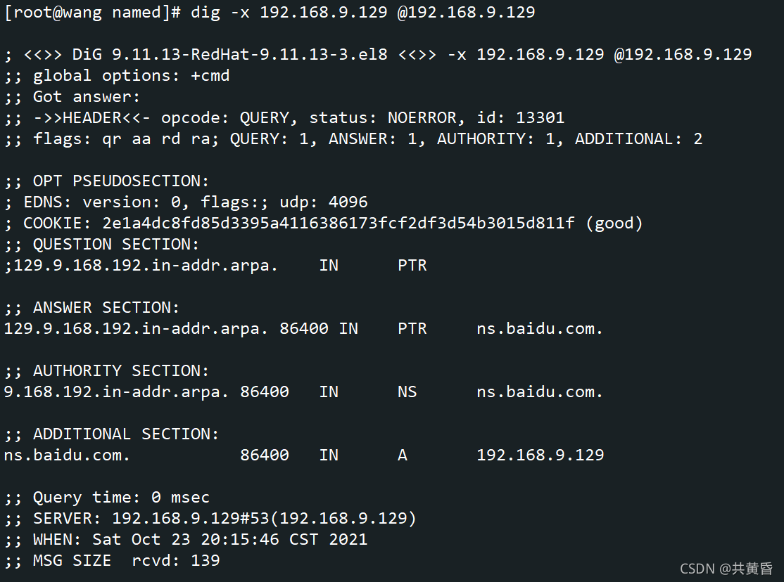 DNS2-反向解析