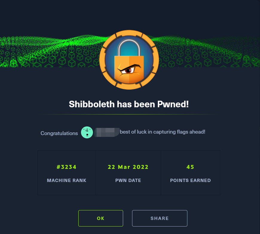 废物的靶场日记 hackthebox-Shibboleth