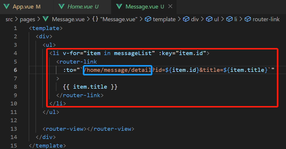 vue路由route详解（3）query参数_vue route.queryCSDN博客