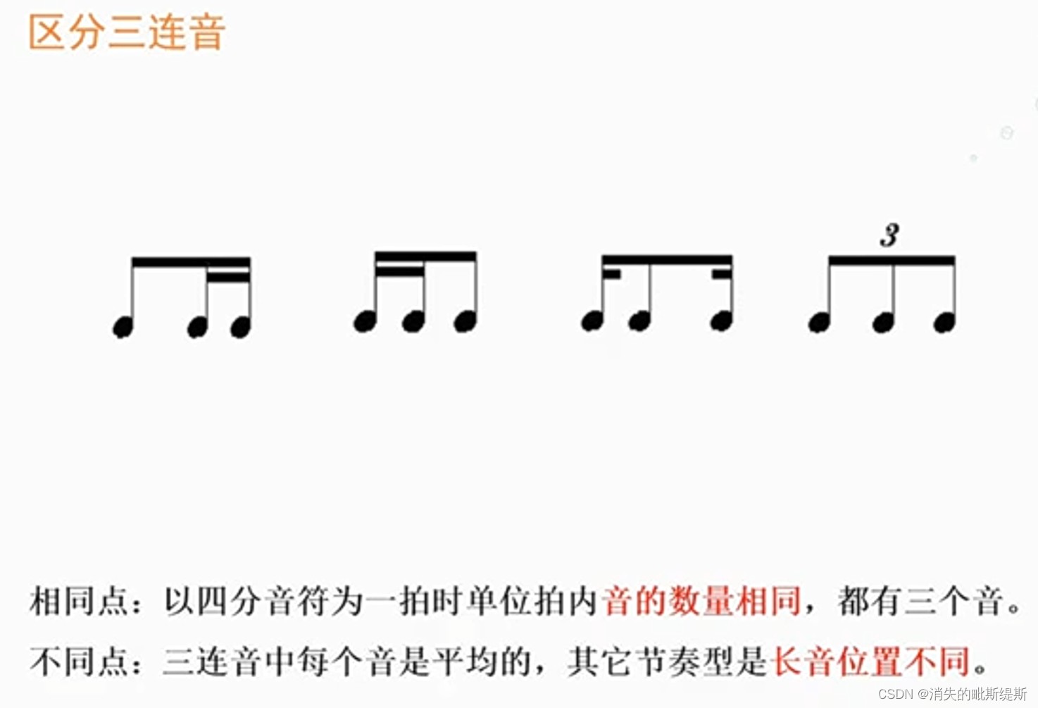 将一个音符均分为三份三连音例:附点音符4拍示例:歌曲速度bpm:拍子