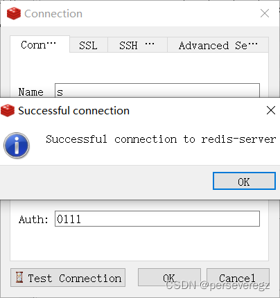 Redis-Desktop-Manager连接时出现Can’t connect to redis-server