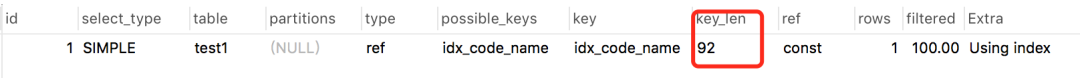 mysql explain key_len是如何计算的？