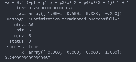 Python 符号表达式运算与求解约束条件为优化问题的优化问题_多元约束优化函数 python-CSDN博客