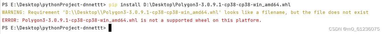 【No module named ‘Polygon‘】 安装Ploygon库的三种方法_no module named 'polygon-CSDN博客