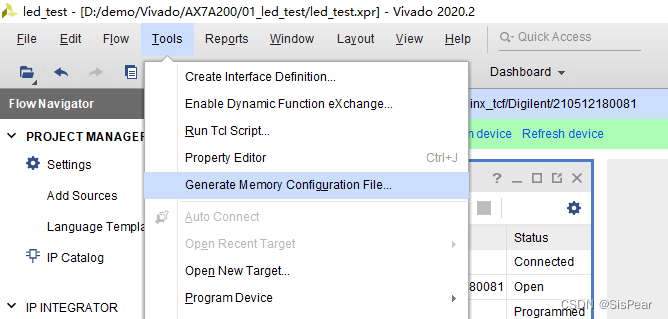 Tools-Generate Memory Configuration File