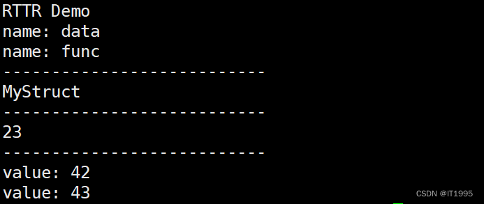 C++笔记-RTTR编译安装简单使用